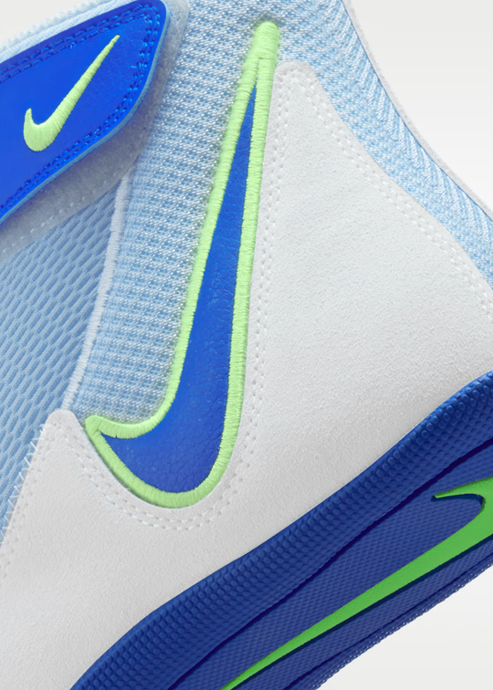 Nike Speedsweep VIII Wrestling Shoes - 400-Blue-Tint/Hyper Royal-Lime/Blast-White