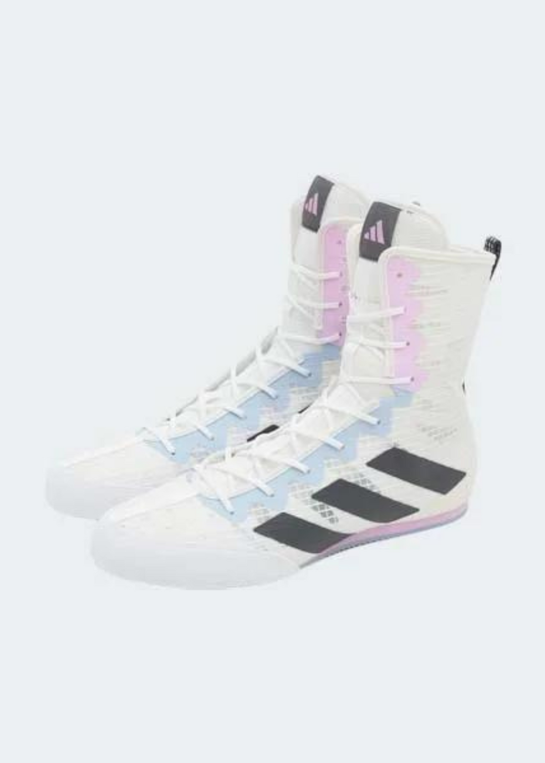 ADIDAS BOX HOG BOXING BOOTS WHITE/LILAC – Canadian Hook