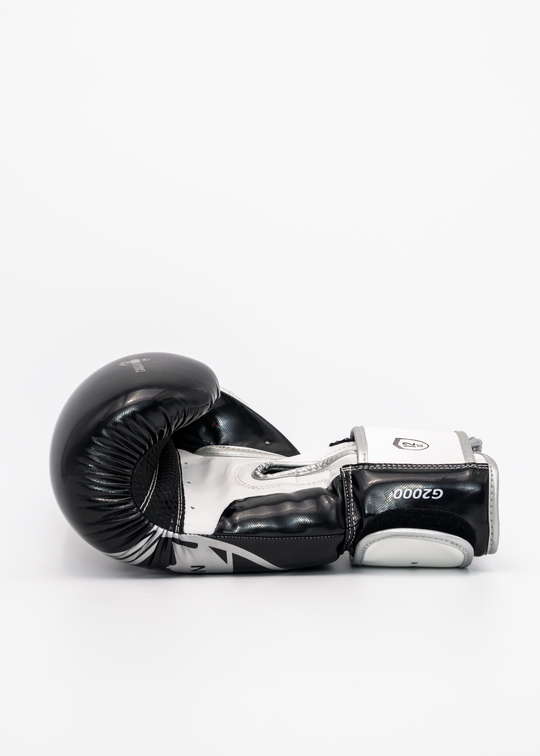 G2000 BOXING GLOVES - BLACK/SILVE/WHITE
