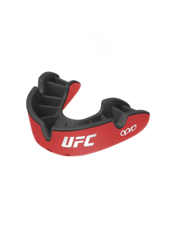 OPRO UFC Silver Level Mouthguard - Red/Black
