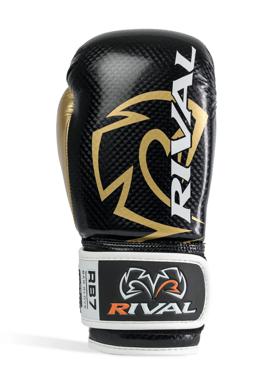 RIVAL RB7 FITNESS PLUS BAG GLOVES - BLACK/GOLD