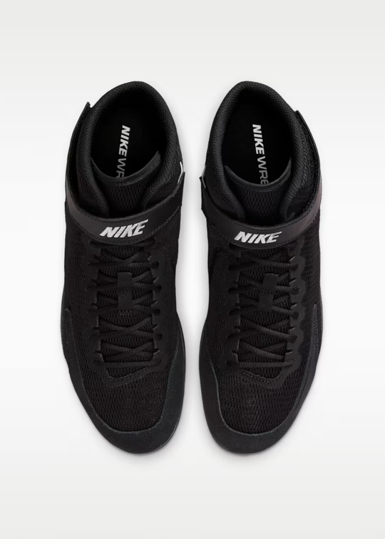 Nike Speedsweep VIII Wrestling Shoes - 001-Black/White-Black/Wolf Grey