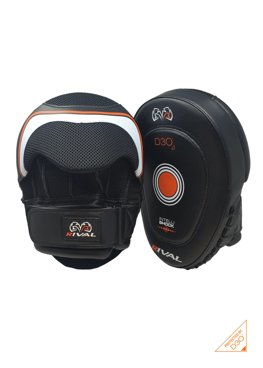 RIVAL RPM10 Intelli-Shock Punch Mitts (Next Gen.) - Black