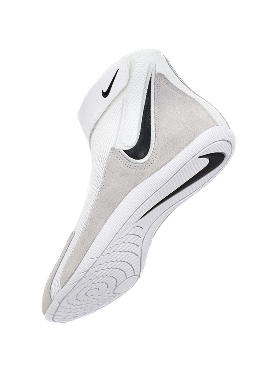 Nike Speedsweep VIII Wrestling Shoes - 100-White/Black-White/Photon Dust