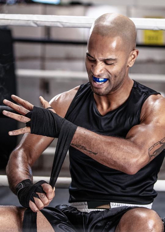 OPRO Bronze Level Mouthguard - Blue