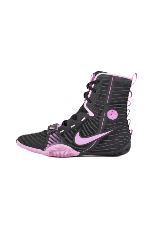Nike HyperKO 3 Boxing Shoes - Black/LT Magenta
