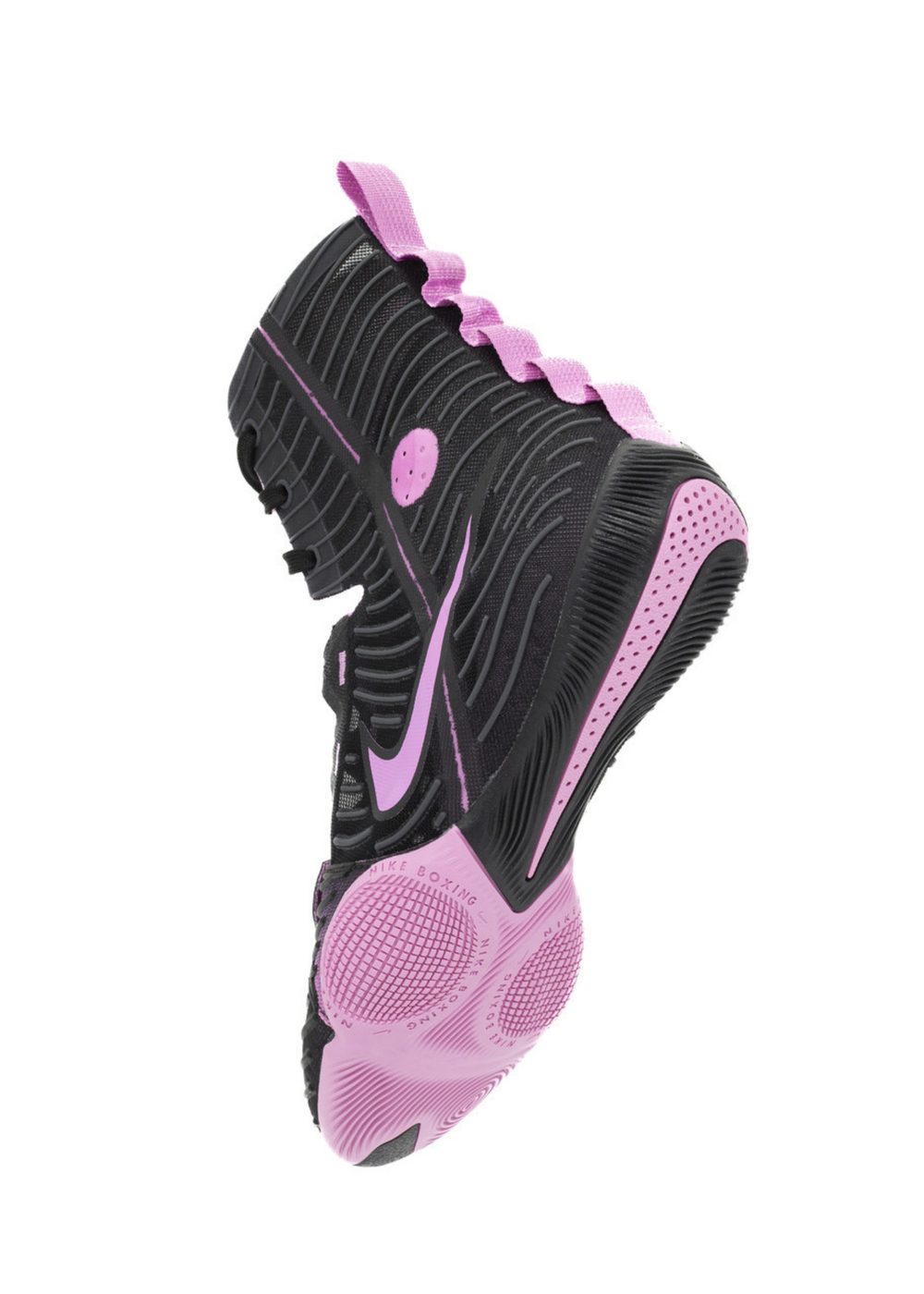 Nike HyperKO 3 Boxing Shoes - Black/LT Magenta