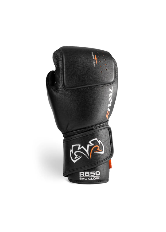 Rival RB50 Intelli-Shock Compact Bag Gloves - BLACK