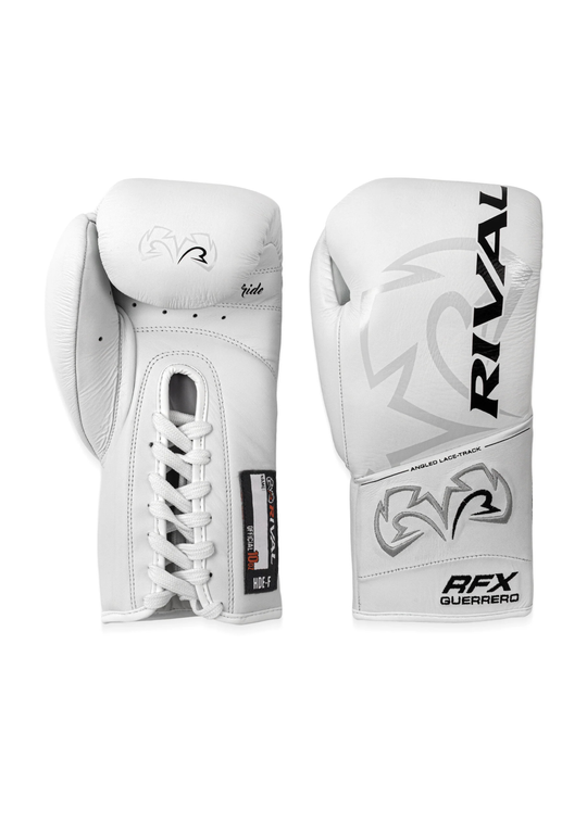 RIVAL RFX-Guerrero Pro Fight Gloves - HDE-F ( WHITE )