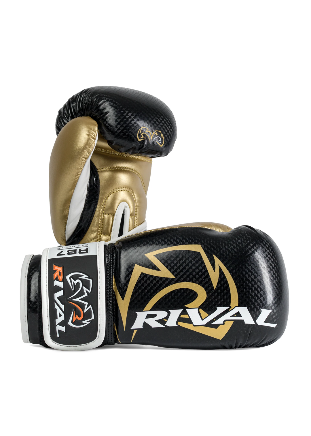 RIVAL RB7 FITNESS PLUS BAG GLOVES - BLACK/GOLD