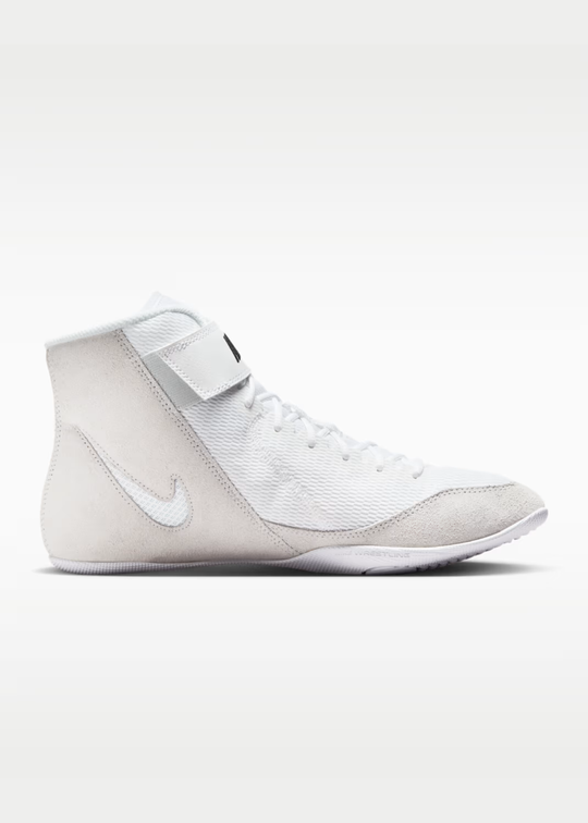Nike Speedsweep VIII Wrestling Shoes - 100-White/Black-White/Photon Dust