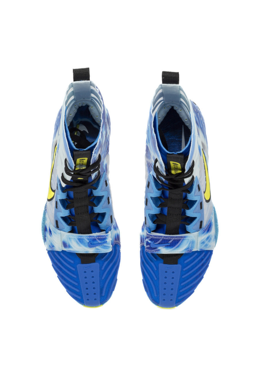 Nike HyperKO 3 SE Boxing Shoes - PHOTO BLUE/SONIC YELLOW-BLACK