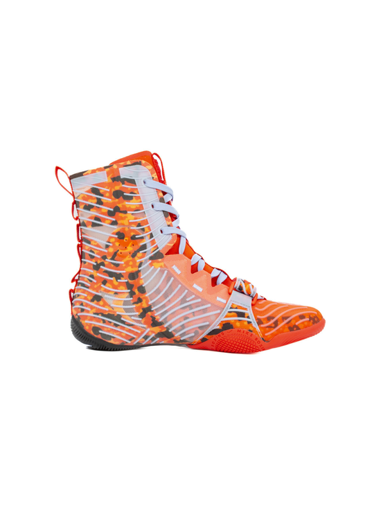 Nike HyperKO 3 SE Boxing Shoes - BRIGHT CRIMSON-ALUMINUM -BLACK