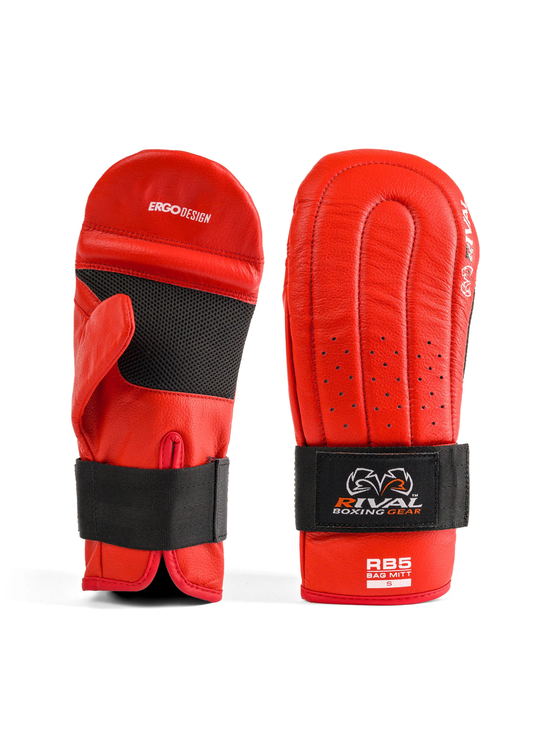 RIVAL RB5 Bag Mitts - RED