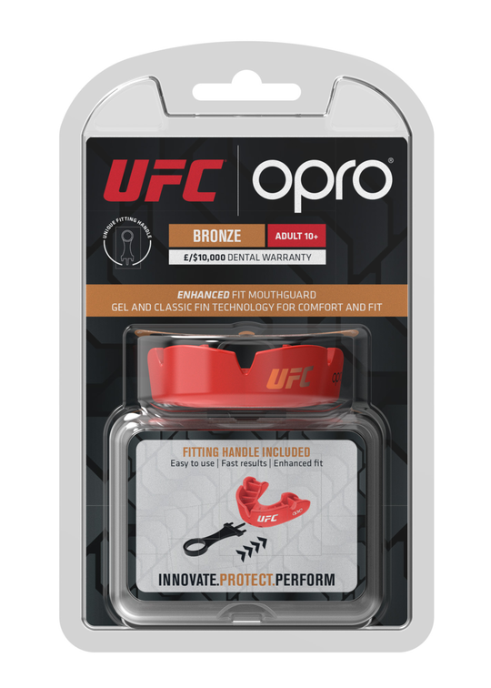 OPRO UFC Bronze Level Mouthguard - Red
