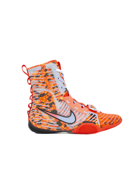 Nike HyperKO 3 SE Boxing Shoes - BRIGHT CRIMSON-ALUMINUM -BLACK
