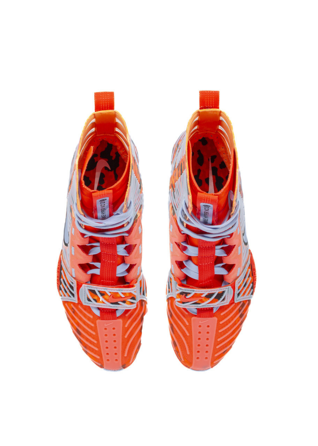 Nike HyperKO 3 SE Boxing Shoes - BRIGHT CRIMSON-ALUMINUM -BLACK