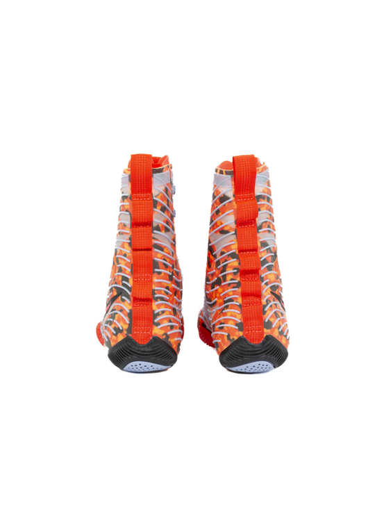Nike HyperKO 3 SE Boxing Shoes - BRIGHT CRIMSON-ALUMINUM -BLACK