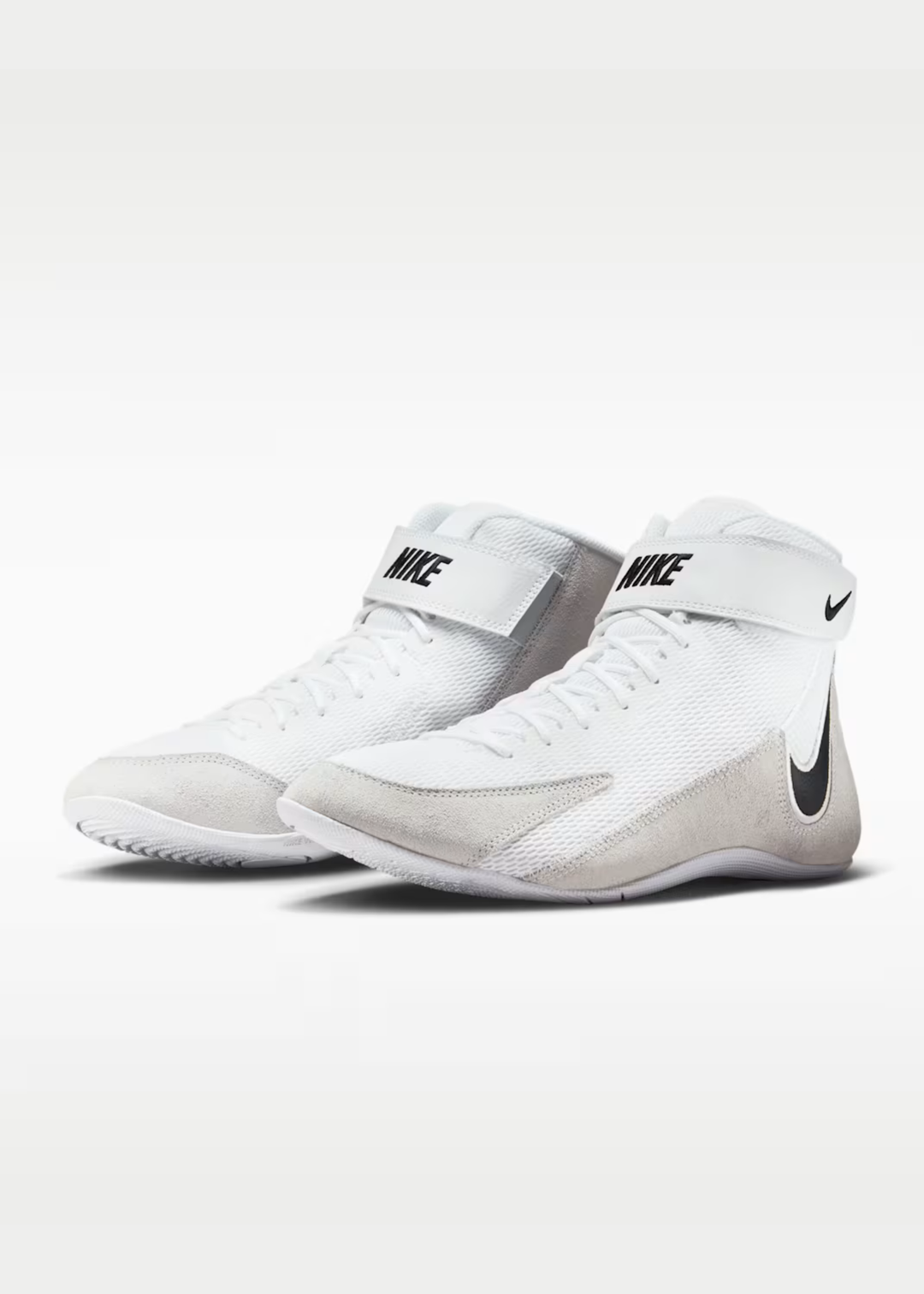Nike Speedsweep VIII Wrestling Shoes - 100-White/Black-White/Photon Dust