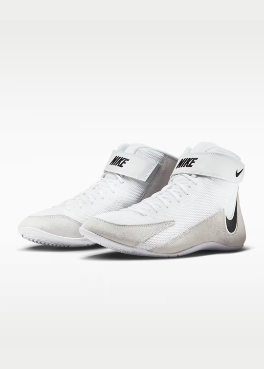 Nike Speedsweep VIII Wrestling Shoes - 100-White/Black-White/Photon Dust