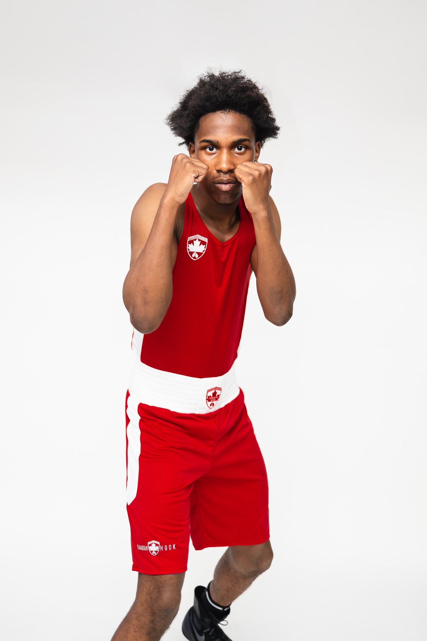 Amateur Boxing TANK TOP - RED – Canadian Hook