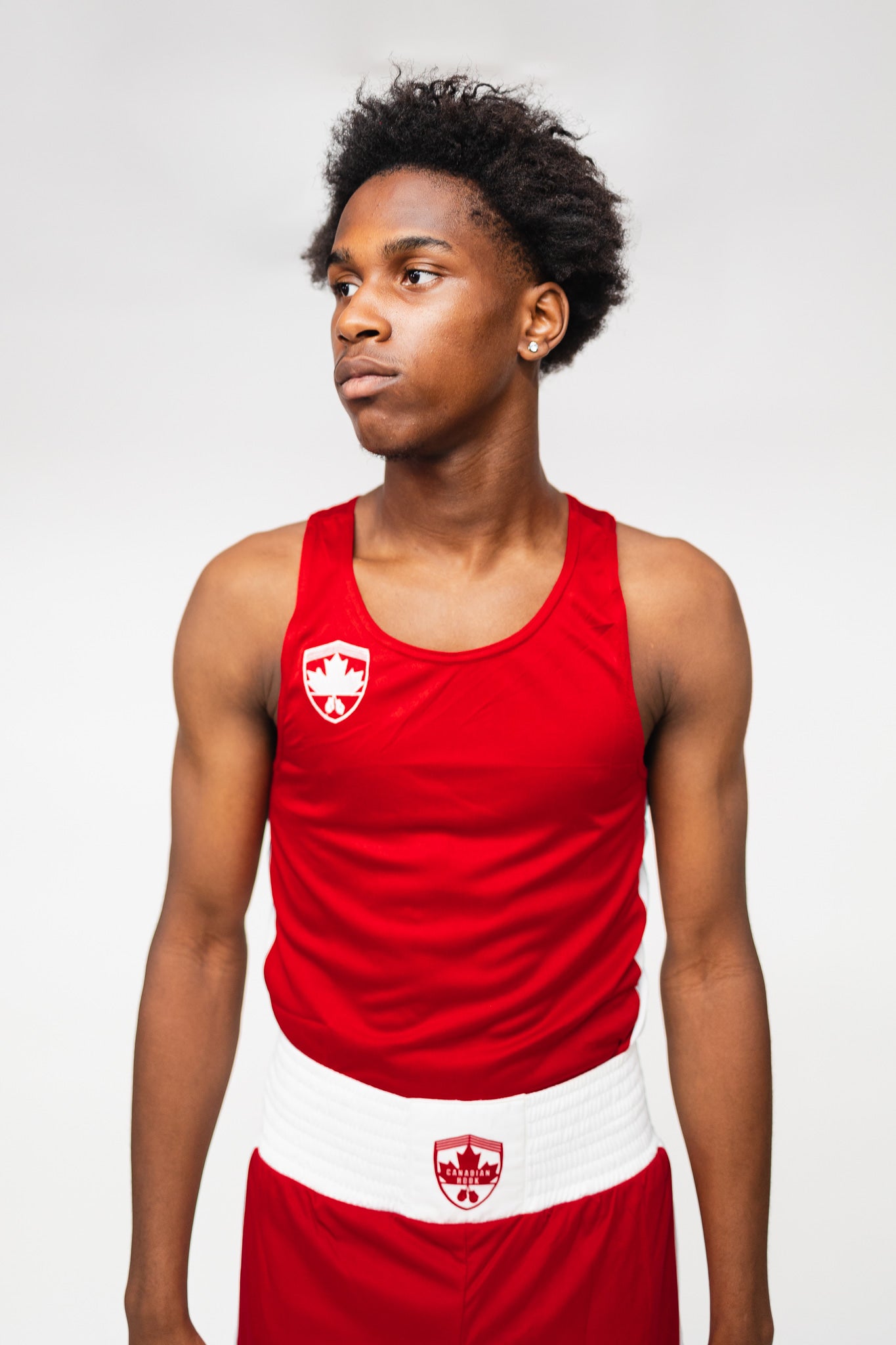 Amateur Boxing TANK TOP - RED – Canadian Hook