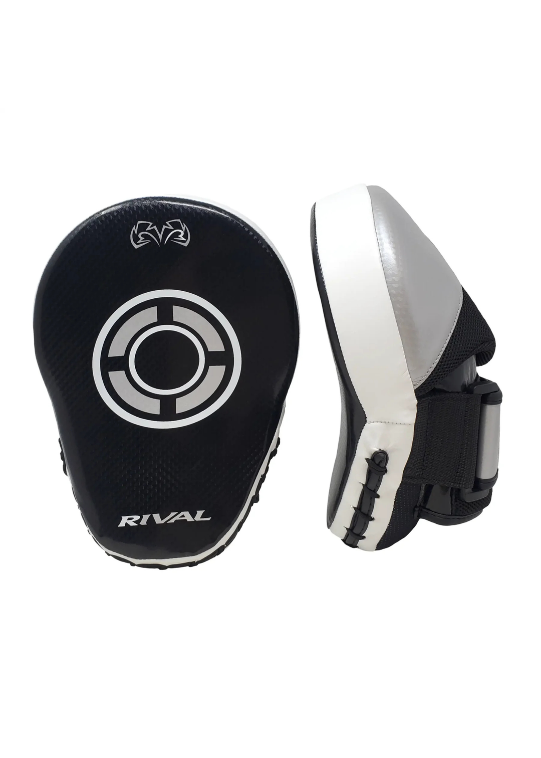 RIVAL RPM7 Fitness Plus Punch Mitts - SILVER/BLACK