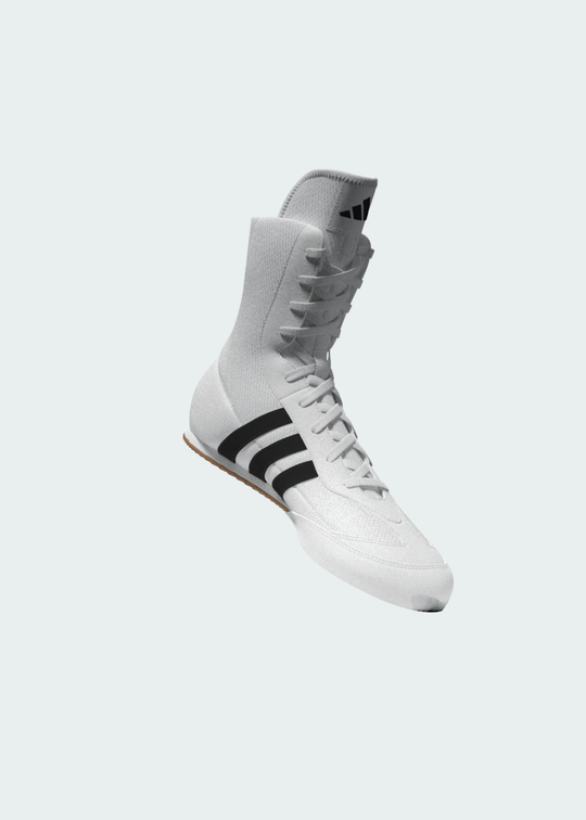 ADIDAS BOX HOG 2 BOXING BOOTS - White