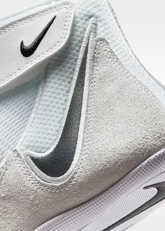 Nike Speedsweep VIII Wrestling Shoes - 100-White/Black-White/Photon Dust
