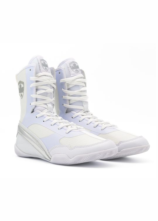 TYRANT BOXING SHOES - White/Silver