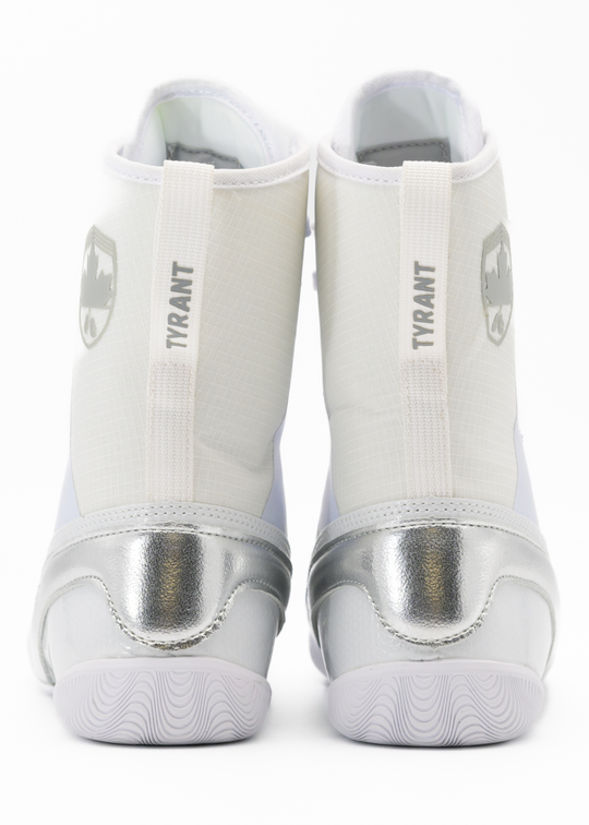 TYRANT BOXING SHOES - White/Silver