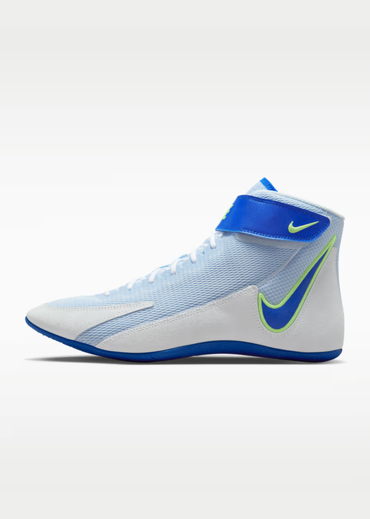 Nike Speedsweep VIII Wrestling Shoes - 400-Blue-Tint/Hyper Royal-Lime/Blast-White