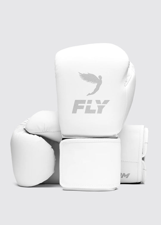 FLY Superloop Team Gloves - White
