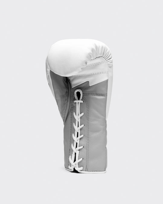 Fly Superlace 2 Lightning Boxing Gloves - White/Grey