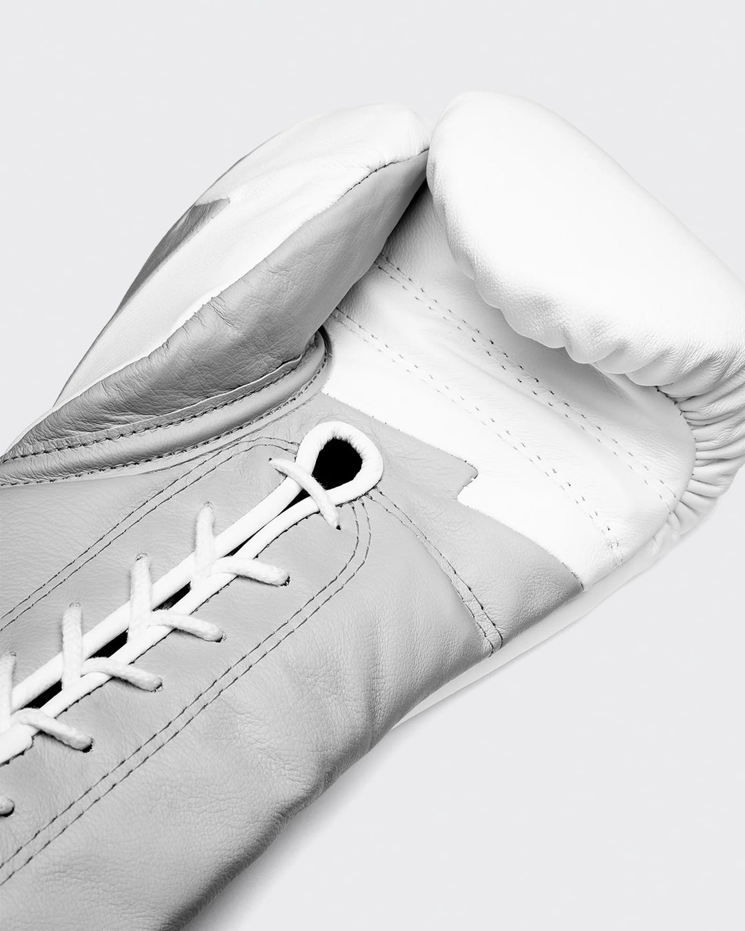 Fly Superlace 2 Lightning Boxing Gloves - White/Grey