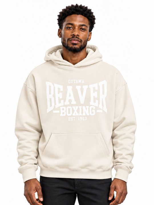 Beaver Boxing Pull Over Hoodie