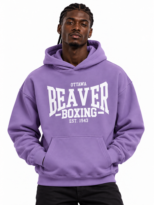Beaver Boxing Pull Over Hoodie