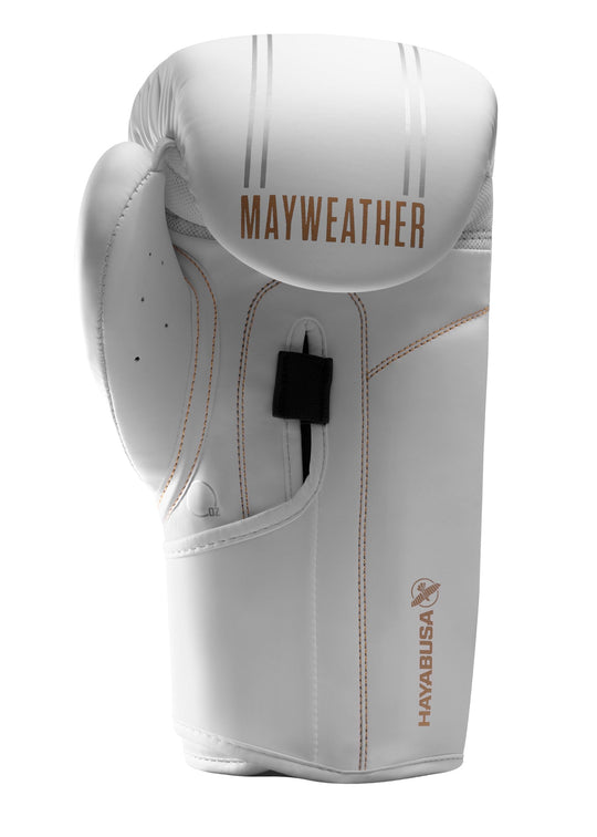 Mayweather Contender Boxing Gloves - White
