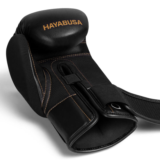 Hayabusa E1 Boxing Gloves - Black / Gold