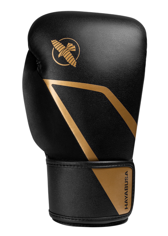Hayabusa E1 Boxing Gloves - Black / Gold