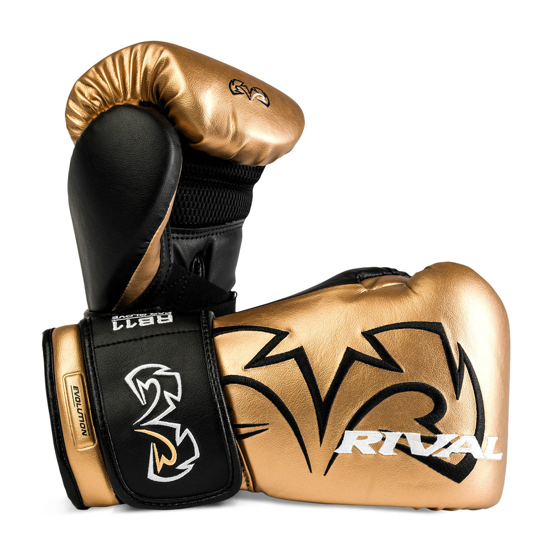 RIVAL RB11 EVOLUTION BAG GLOVES - GOLD