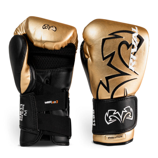 RIVAL RB11 EVOLUTION BAG GLOVES - GOLD