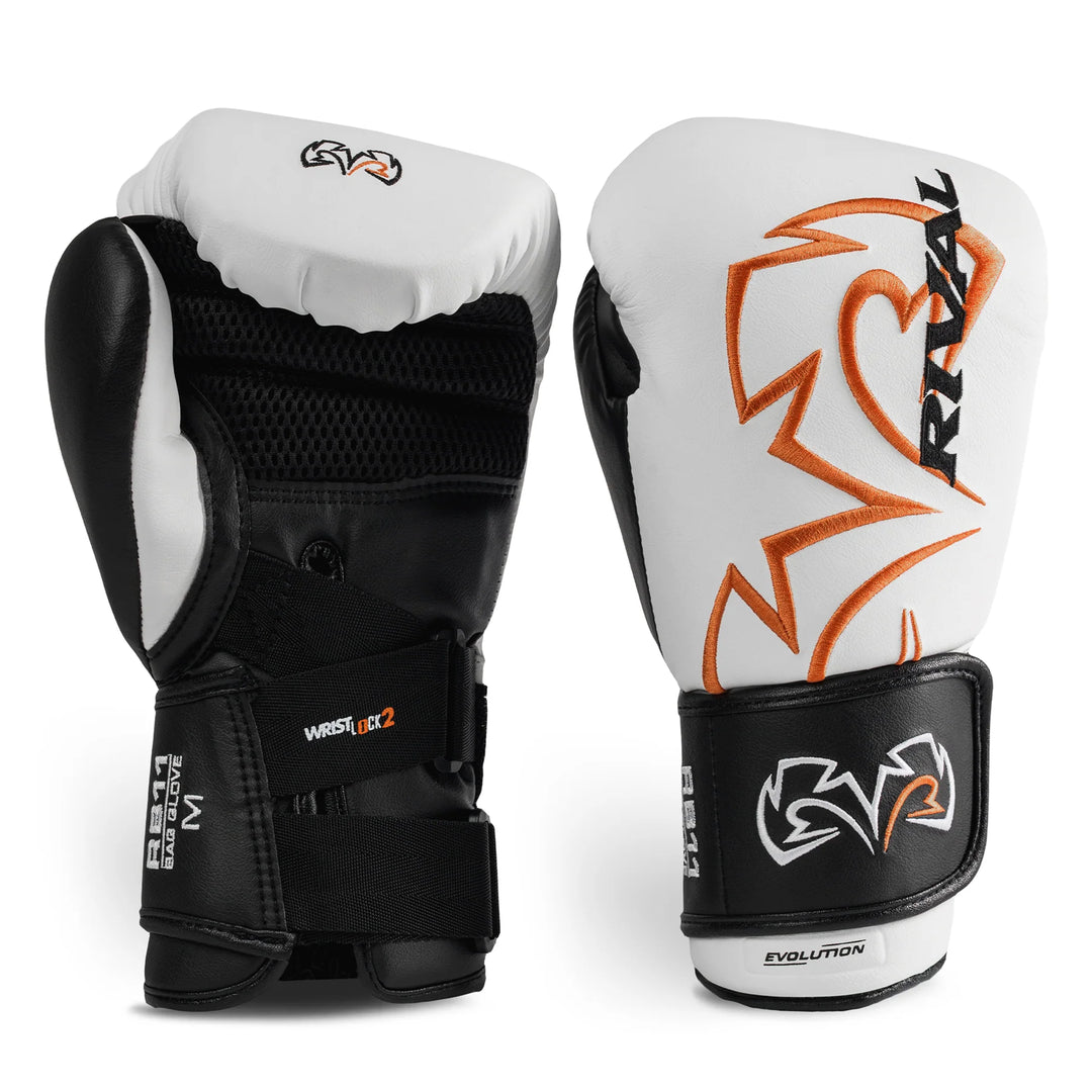 RIVAL RB11 EVOLUTION BAG GLOVES - WHITE