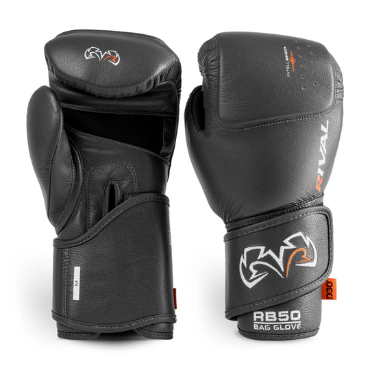 Rival RB50 Intelli-Shock Compact Bag Gloves - Dark Grey