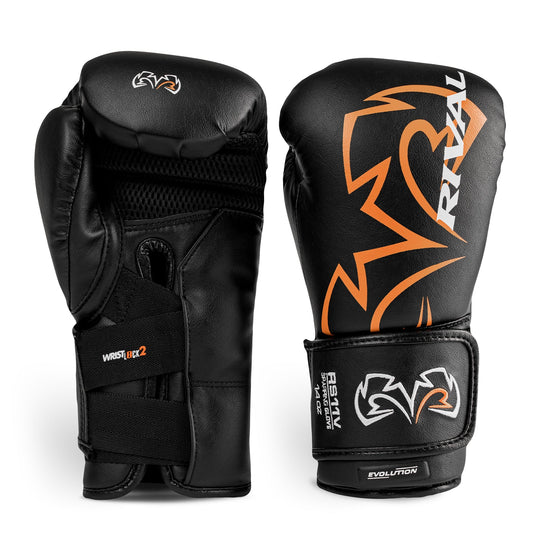 RIVAL RS11V EVOLUTION SPARRING GLOVES - Black