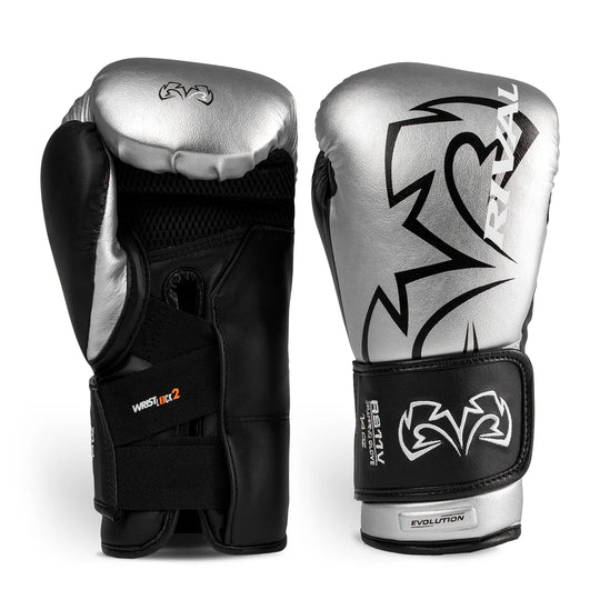 RIVAL RS11V EVOLUTION SPARRING GLOVES - Silver