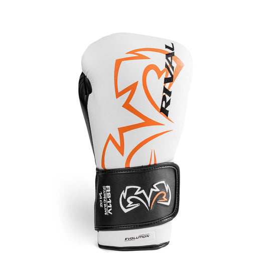 RIVAL RS11V EVOLUTION SPARRING GLOVES - White/Black