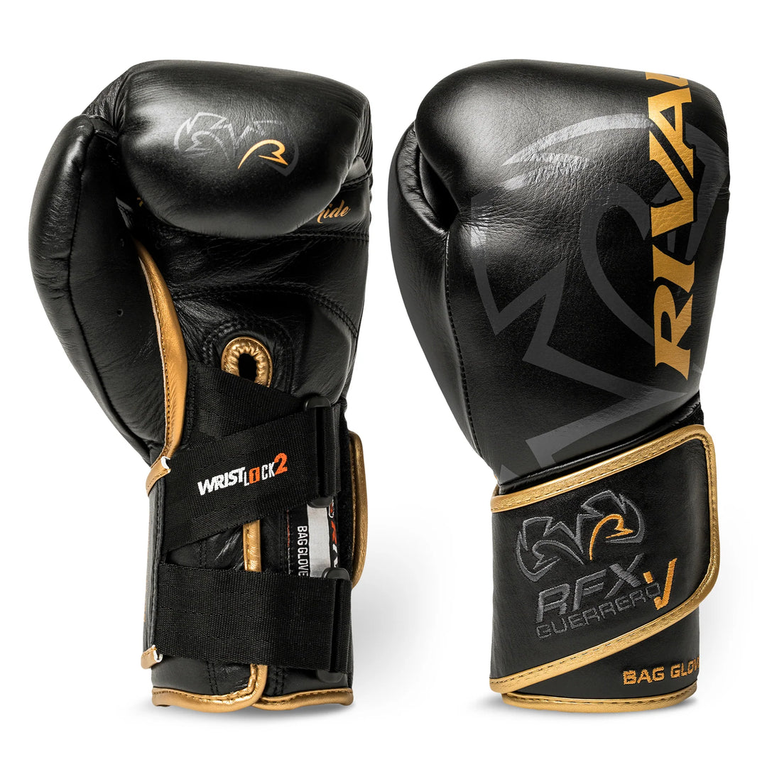 RIVAL RFX-Guerrero-V Bag Gloves - HDE-F (Black/Gold)
