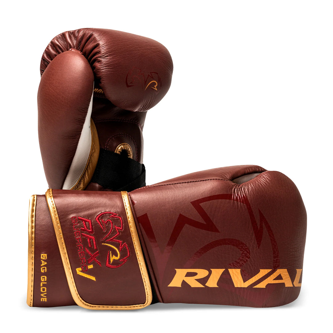RIVAL RFX-Guerrero-V Bag Gloves - HDE-F (Burgundy/Gold)