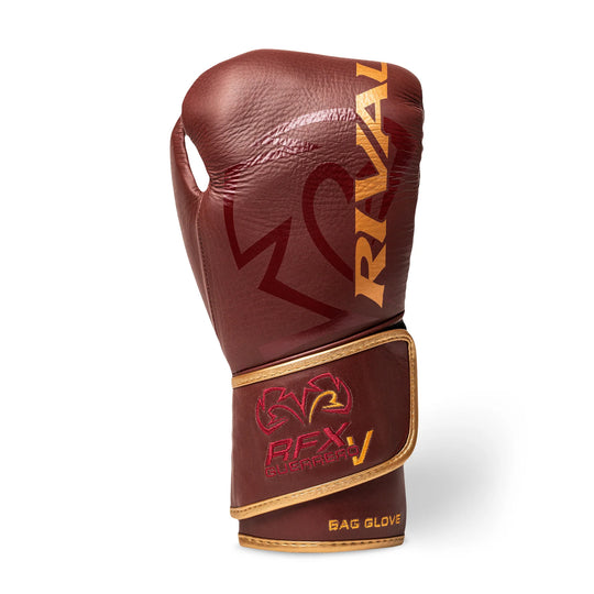 RIVAL RFX-Guerrero-V Bag Gloves - HDE-F (Burgundy/Gold)